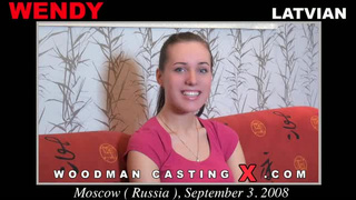 Кастинг у Пьера Вудмана с русской брюнеткой