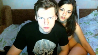 Русский секс неопытной пары перед веб камерой