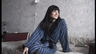 Русский секс кастинг Пьера Вудмана в длинноволосой брюнеткой Наташей