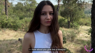 Дай я в тебя войду, а со кончей на лице из леса и сама выйдешь