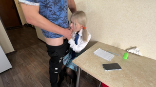 Думала, препод пощупает и поставит 5 — а он взял мой 1-ый раз