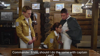 Впервые вижу члены ?? Огромные, как у титанов — суйте в меня оба