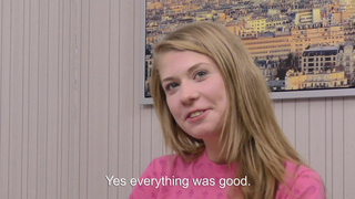 Зрелый парень отжарил девственницу во время порно кастинга